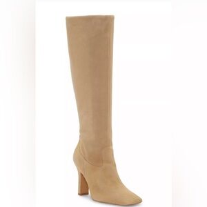 Vince Camuto Kalinder Tortillia Elegant Tan Knee-High Women's Boots 8M NWT